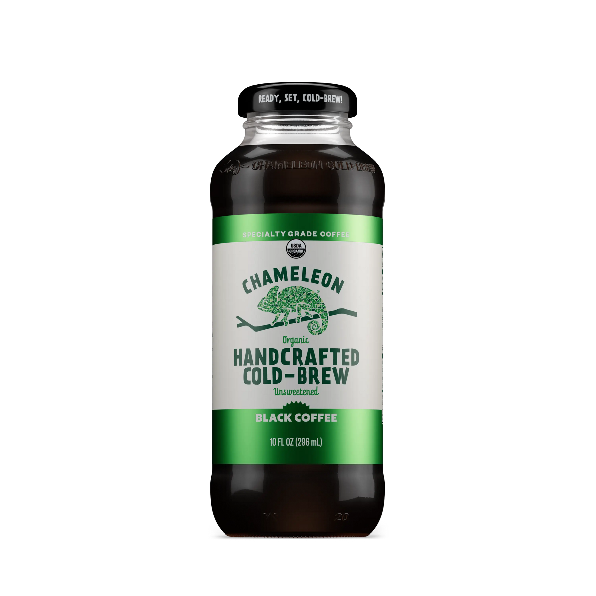 10 oz READY-TO-DRINK BLACK COLD-BREW COFFEE