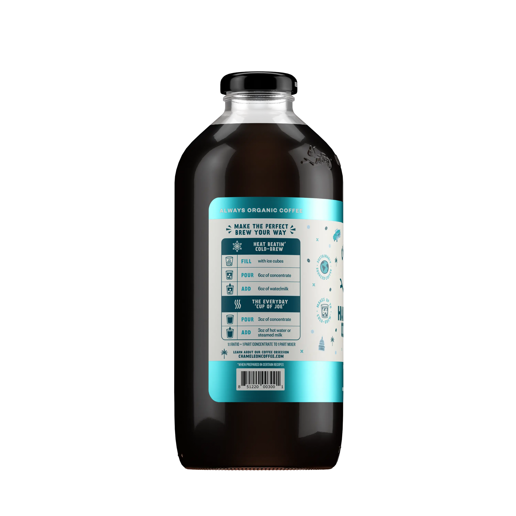 32 oz SWEET CAFÉ CUBANO COLD-BREW COFFEE CONCENTRATE