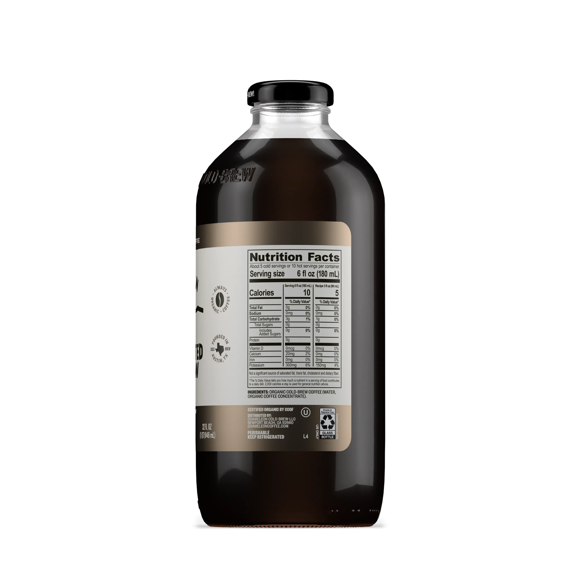 32 oz ESPRESSO COLD-BREW COFFEE CONCENTRATE