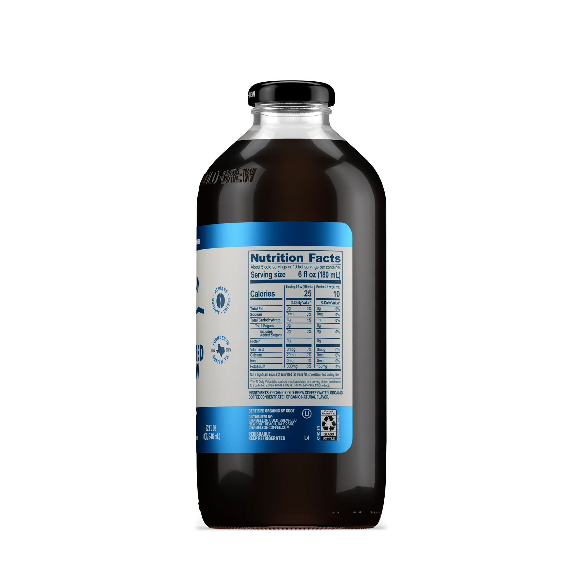 32 oz VANILLA COLD-BREW COFFEE CONCENTRATE