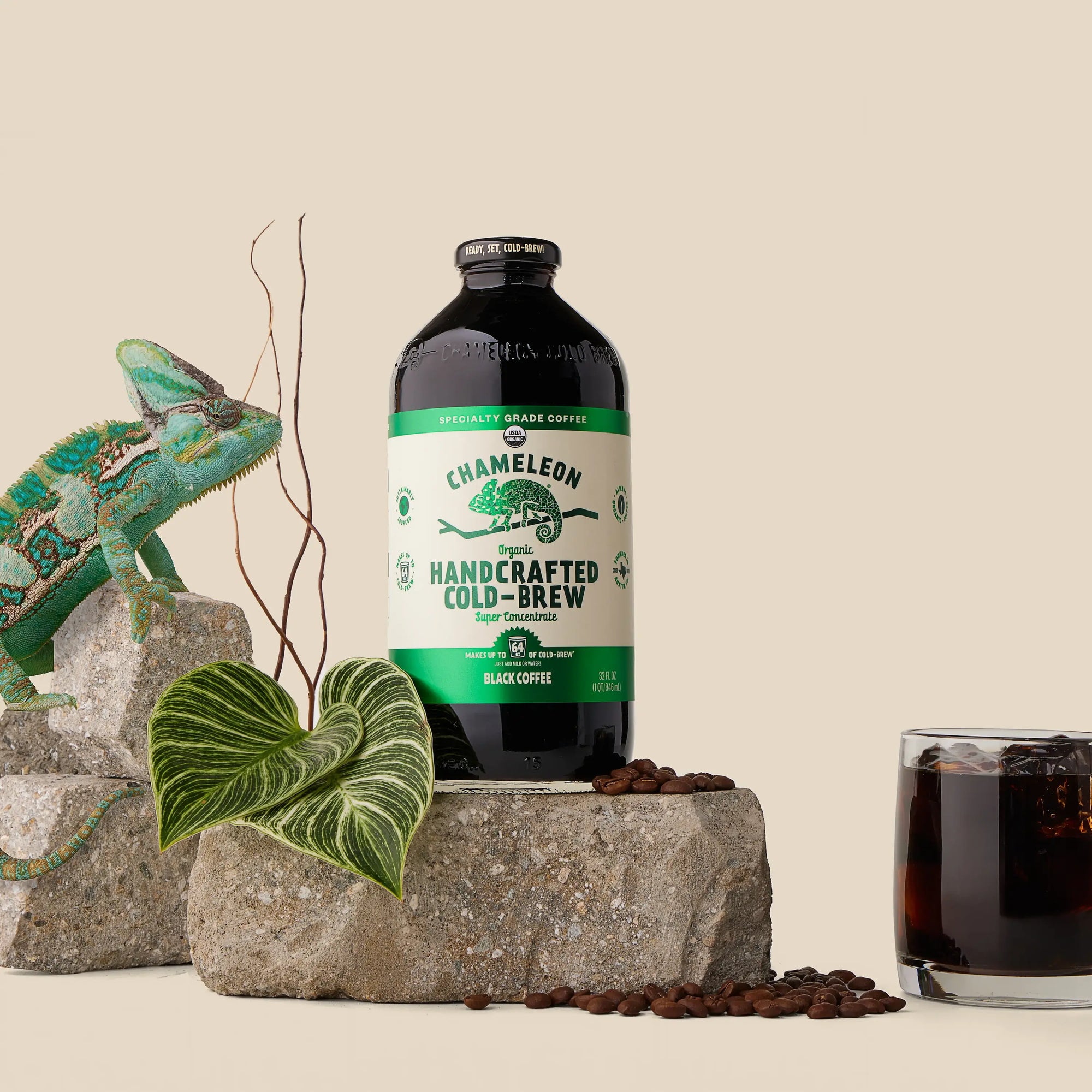 32 oz BLACK COLD-BREW COFFEE CONCENTRATE