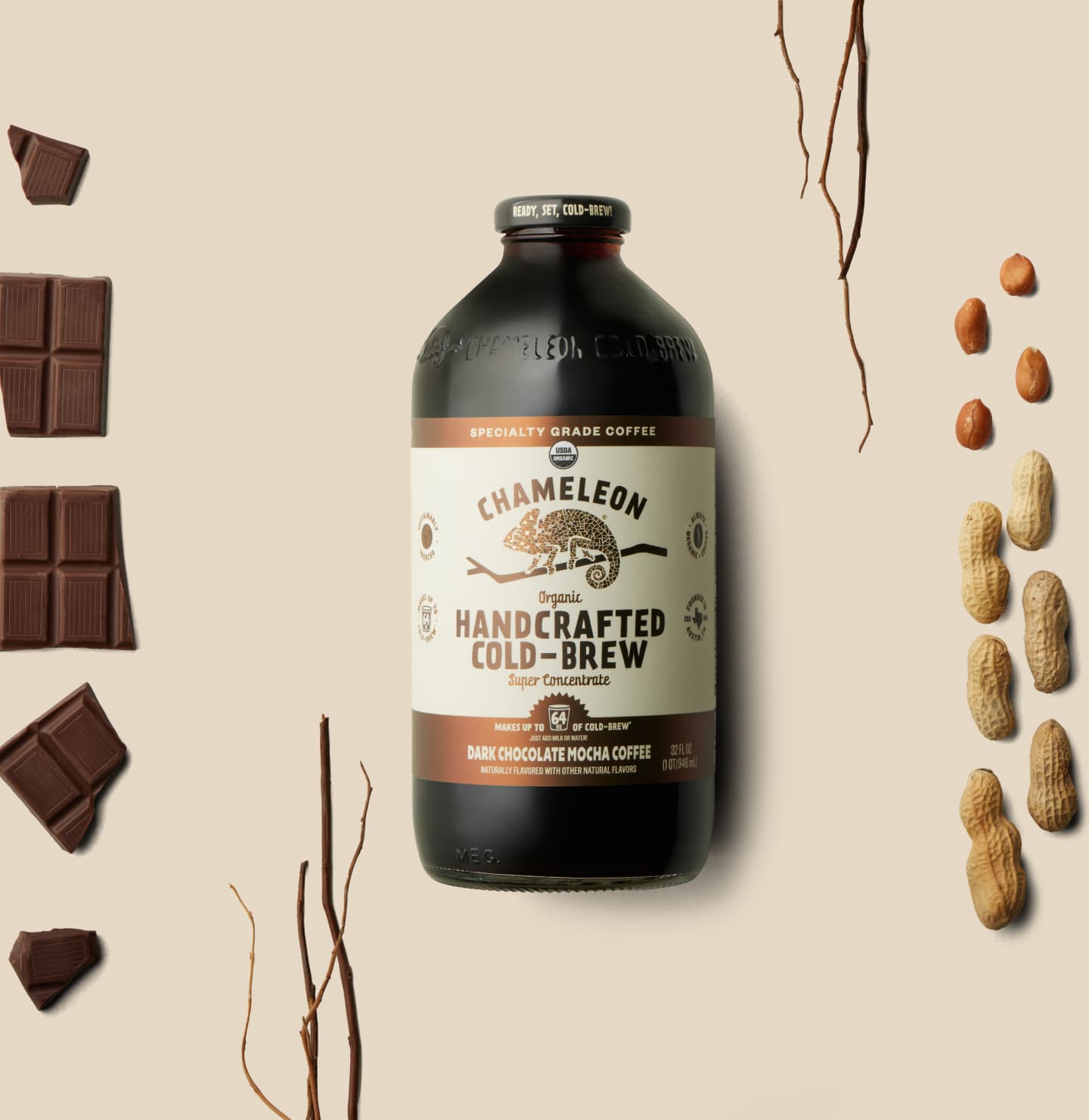 32 oz MOCHA COLD-BREW COFFEE CONCENTRATE – Chameleon Cold-Brew